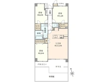 【神奈川県/藤沢市辻堂西海岸】藤和シティホームズ辻堂西海岸 間取り図