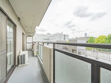 【東京都/新宿区百人町】グランドヒルズB バルコニー