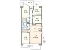 【東京都/武蔵野市桜堤】ロイヤルアーク武蔵野 間取り図