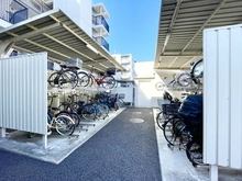 【東京都/小金井市本町】クリオ武蔵小金井グリーンアベニュー 駐輪場