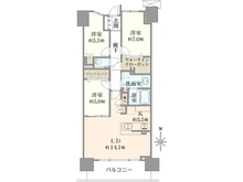 【東京都/稲城市東長沼】プラウドシティ南山 D棟 間取り図