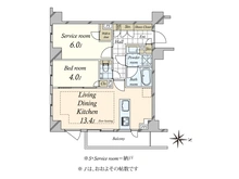 【東京都/杉並区上荻】ピアース西荻窪レジデンス 間取り図