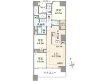【神奈川県/横浜市港北区箕輪町】プラウドシティ日吉 レジデンスIII 間取り図
