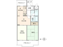 【神奈川県/横浜市港北区日吉】サンシティ日吉 間取り図