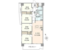【神奈川県/横浜市港北区新横浜】クレストフォルム新横浜パークステージ 間取り図