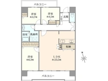 【神奈川県/横須賀市田浦町】ファミール湘南田浦 間取り図