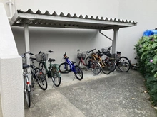 【神奈川県/横浜市栄区東上郷町】コスモ港南台エクステージ 駐輪場