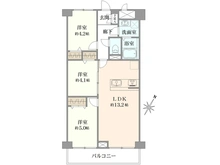 【神奈川県/川崎市宮前区土橋】鷺沼台スカイマンション 間取り図