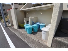 【神奈川県/川崎市宮前区有馬】鷺沼サンハイツ ゴミ置き場