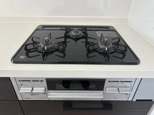 【神奈川県/横浜市都筑区南山田】港北ニュータウンビュープラザセンター北 3-6号棟 キッチン：三口コンロ