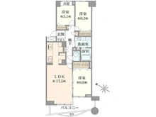 【神奈川県/川崎市宮前区犬蔵】たまプラーザスカイマンション東館 間取り図