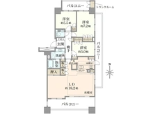 【東京都/小金井市本町】エアーズシティシーズンコート 間取り図