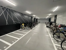 【東京都/小金井市本町】プラウドタワー武蔵小金井クロス ウエスト 駐輪場