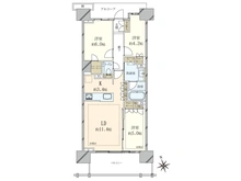 【東京都/世田谷区玉川】プラウド二子玉川 間取り図