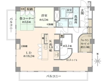 【東京都/杉並区西荻北】西荻台マンション 間取り図