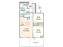【東京都/杉並区西荻北】サンウッド西荻窪 間取り図