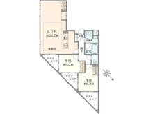 【東京都/杉並区阿佐谷南】オープンレジデンシア阿佐ヶ谷 間取り図