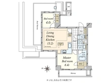 【東京都/目黒区中町】ピアース祐天寺 間取り図