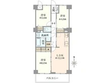 【東京都/西東京市下保谷】ライオンズマンション保谷 間取り図