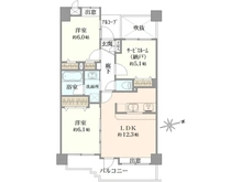 【東京都/練馬区旭町】マイキャッスル光が丘 間取り図