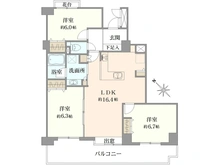 【埼玉県/志木市幸町】コスモ志木 間取り図
