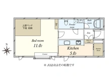 【神奈川県/藤沢市片瀬海岸】片瀬ロジュマン 間取り図