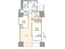 【東京都/港区三田】三田ガーデンヒルズ ノースヒル 間取り図