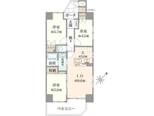 【東京都/中央区日本橋中洲】サンヴェール日本橋水天宮 間取り図