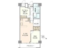 【東京都/目黒区目黒】朝日中目黒マンション 間取り図
