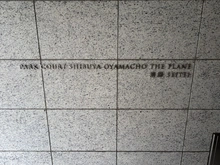 【東京都/渋谷区大山町】パークコート渋谷大山町 ザ プラネ 清邸 マンション表札