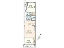 【東京都/目黒区中目黒】松風園コーポ 間取り図