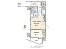 【東京都/千代田区岩本町】クレイシア・ヴァースクレイシアIDZ千代田岩本町 間取り図