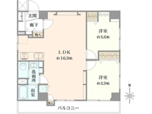 【神奈川県/川崎市高津区溝口】世紀コーポ溝口 間取り図