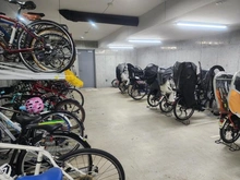 【神奈川県/川崎市高津区下作延】バースシティ溝の口WEST 駐輪場