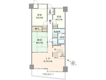 【神奈川県/川崎市幸区北加瀬】ナイスアーバン新川崎ステイツ 間取り図