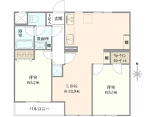 【東京都/府中市寿町】朝日プラザ府中 間取り図