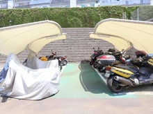 【神奈川県/川崎市宮前区土橋】宮前平パームハウス A棟 バイク置き場