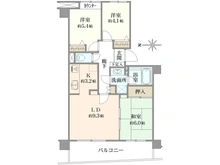 【神奈川県/横浜市緑区東本郷】ヒルズ横浜ガーデンホームズ 間取り図