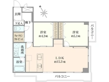 【神奈川県/川崎市川崎区宮前町】ライオンズマンション川崎 間取り図