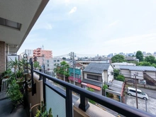 【東京都/新宿区西落合】セザール西落合 バルコニー