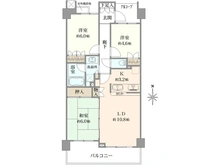 【東京都/武蔵野市境】グローリオ武蔵野 間取り図