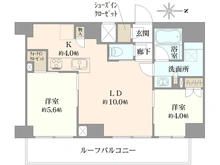 【東京都/練馬区東大泉】オープンレジデンシア大泉学園 間取り図