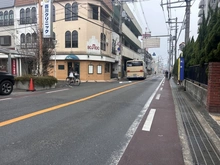 【大阪府/東大阪市新町】正起瓢箪山ハイツ 前面道路