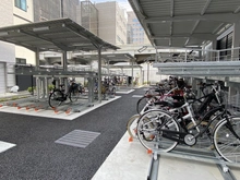 【大阪府/大阪市中央区森ノ宮中央】メトライズ森ノ宮中央 駐輪場