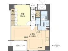 【大阪府/大阪市中央区安堂寺町】谷町アーバンライフ 間取り図