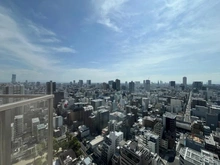 【大阪府/大阪市中央区内久宝寺町】グランドメゾン上町台レジデンスタワー 眺望：リビングダイニングの窓から南側の眺望。