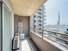 【東京都/墨田区八広】コスモシティ亀戸 バルコニー
