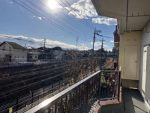 【東京都/八王子市めじろ台】京王めじろ台マンション　E棟 バルコニー