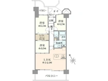 【神奈川県/横浜市港北区菊名】東急ドエルアルス菊名 間取り図