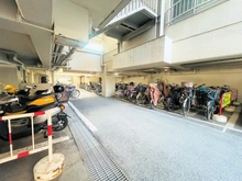 【大阪府/吹田市江坂町】コープ野村江坂台 駐輪場